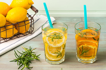 Image showing Detox water cocktails