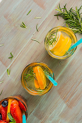 Image showing Detox water cocktails