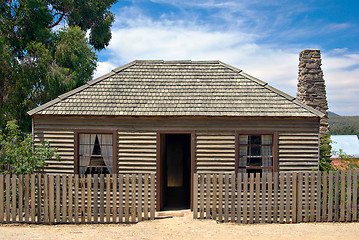 Image showing old settlers cottage