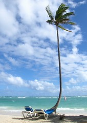 Image showing Tropical beach-west-Indies