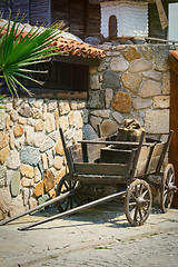 Image showing Cart with a Sack