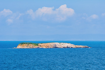 Image showing Small Island in the Sea