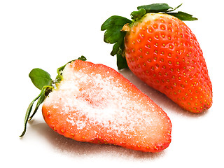 Image showing Strawberry In Sugar