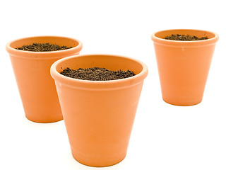 Image showing Ceramic pot with Ground