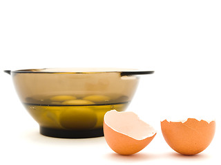 Image showing Eggs in Bowl