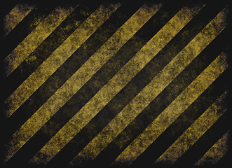 Image showing grunge hazard stripes