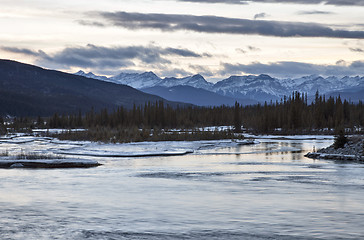 Image showing Saskatchewan River near Nordegg