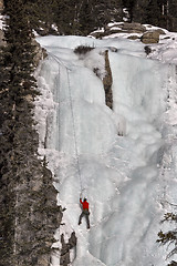 Image showing Ice Climbing