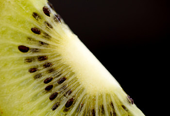 Image showing Kiwi Fruit Macro