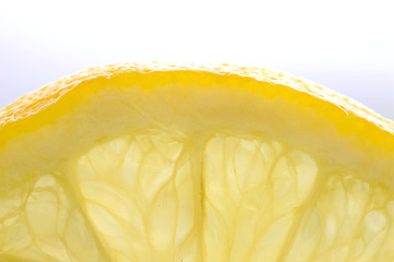 Image showing Lemon Slice Close up