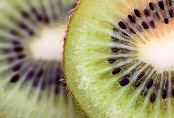 Image showing Kiwi Fruit Macro