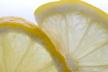Image showing Lemon Slice Close up