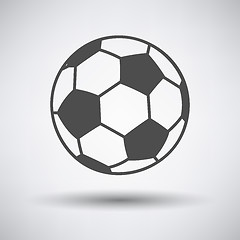 Image showing Soccer ball icon