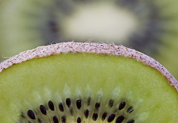 Image showing Kiwi Fruit Macro