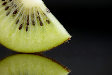 Image showing Kiwi Fruit Macro