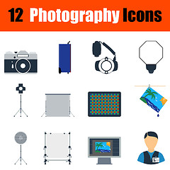 Image showing Photography icon set