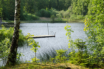 Image showing View with summer feeling