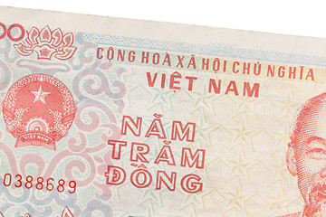 Image showing Old Vietnamese Dong, Vietnamese currency