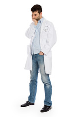 Image showing Male doctor, concept of healthcare and medicine