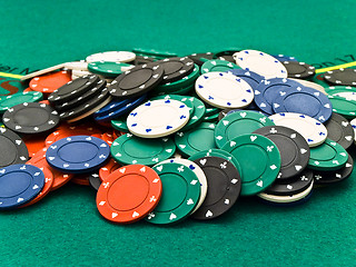 Image showing Casino Chips