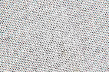 Image showing White fabric texture detail