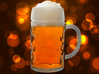 Image showing Glass of Beer