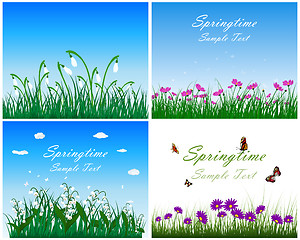 Image showing Springtime Meadow Set