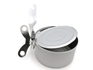 Image showing Tin with Opener