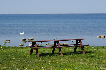 Image showing Waterfront furniture