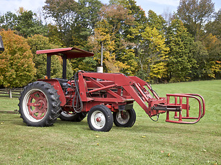 Image showing Farmers tractor, USA