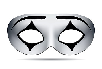 Image showing Pierrot carnival mask