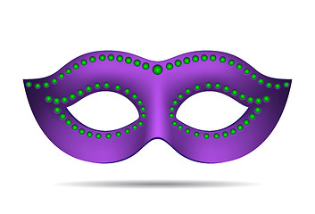 Image showing Mardi Gras mask 
