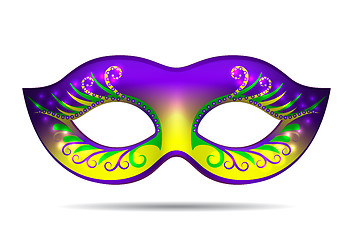 Image showing Mardi Gras mask 