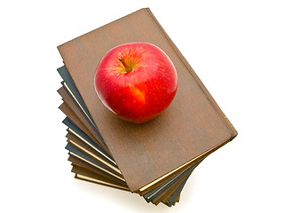 Image showing Apple On The Books