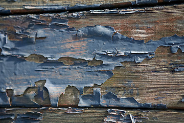 Image showing wood blue texture