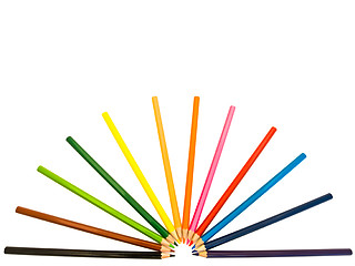 Image showing Colored Pencils