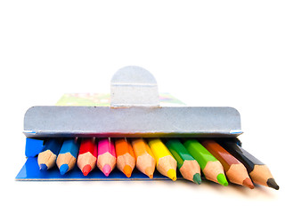 Image showing Colored Pencils