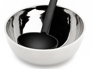 Image showing Soup Ladle in the Bowl