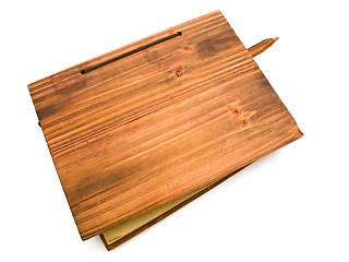 Image showing Wooden Book 