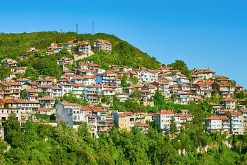 Image showing City District on a Hillside