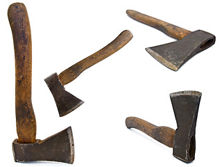 Image showing  Rusty Axes