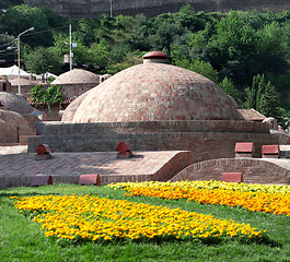 Image showing Tbilisi sulfuric baths, Georgia.