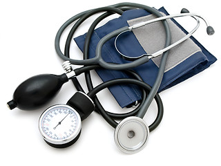 Image showing Manometer With Stethoscope 