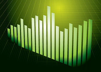 Image showing green graph