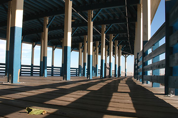 Image showing pier with colors