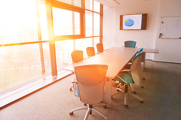 Image showing office meeting room