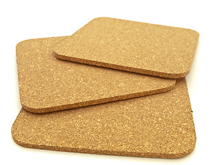 Image showing Brown Cork Tablet