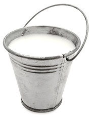 Image showing Bucket With Milk