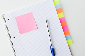 Image showing close up of organizer and pen on office table