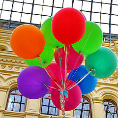 Image showing Colorful balloons 